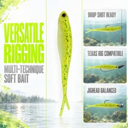 ESFISHING Soft Fishing Lures Real Shad 130mm Pesca Baits Minnow Jigging Lure Isca Artificial Fishing for Pike Trout