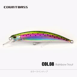 COUNTBASS Sinking Minnow 45mm 60mm 70mm 80mm 95mm Hard Baits Fishing Lures Wobblers Crankbaits Perch Leurre Angler’s Lure