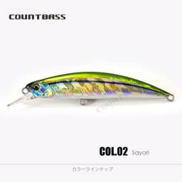 COUNTBASS Sinking Minnow 45mm 60mm 70mm 80mm 95mm Hard Baits Fishing Lures Wobblers Crankbaits Perch Leurre Angler’s Lure