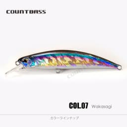 COUNTBASS Sinking Minnow 45mm 60mm 70mm 80mm 95mm Hard Baits Fishing Lures Wobblers Crankbaits Perch Leurre Angler’s Lure