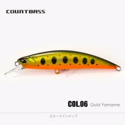 COUNTBASS Sinking Minnow 45mm 60mm 70mm 80mm 95mm Hard Baits Fishing Lures Wobblers Crankbaits Perch Leurre Angler’s Lure