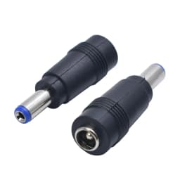 1pcs 5.5*2.5 / 2.1 Mm Female to 5.5*2.1 / 2.5 Mm Male DC Power Connector Adapter Laptop 5.5*2.1 to 5.5*2.5 Charging Converter