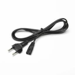 2 Pin Prong US EU to C7 C8 Extension Cable LED Light Power Cord American European Figure 8 Laptop Power Cable For PS4 1.5M 0.6M