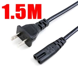 2 Pin Prong US EU to C7 C8 Extension Cable LED Light Power Cord American European Figure 8 Laptop Power Cable For PS4 1.5M 0.6M