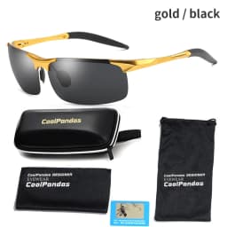 Aluminum Magnesium Men Polarized Sunglasses Aviation Driving Sun Glasses Male Sport Sunglasses lunette soleil homme oculos
