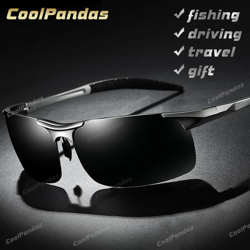 Aluminum Magnesium Men Polarized Sunglasses Aviation Driving Sun Glasses Male Sport Sunglasses lunette soleil homme oculos