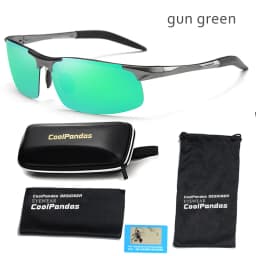 Aluminum Magnesium Men Polarized Sunglasses Aviation Driving Sun Glasses Male Sport Sunglasses lunette soleil homme oculos