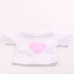 Doll Clothes T-shirt Solid Color For 16-18 Inch Doll & 43 cm Baby Doll & Nenuco,Our Generation,bebe Reborn,Toys For Girls