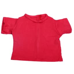 Doll Clothes T-shirt Solid Color For 16-18 Inch Doll & 43 cm Baby Doll & Nenuco,Our Generation,bebe Reborn,Toys For Girls
