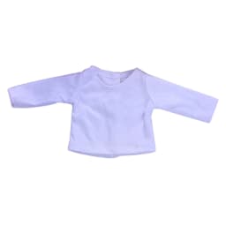 Doll Clothes T-shirt Solid Color For 16-18 Inch Doll & 43 cm Baby Doll & Nenuco,Our Generation,bebe Reborn,Toys For Girls