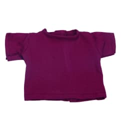 Doll Clothes T-shirt Solid Color For 16-18 Inch Doll & 43 cm Baby Doll & Nenuco,Our Generation,bebe Reborn,Toys For Girls