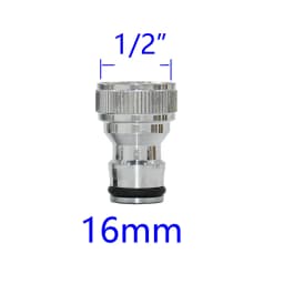1/2" 3/4" 1" Thread Brass Quick Connector Garden Watering Adapter Drip Irrigation Copper Hose Quick Connector Fittings 1 Pcs