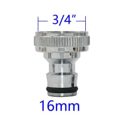 1/2" 3/4" 1" Thread Brass Quick Connector Garden Watering Adapter Drip Irrigation Copper Hose Quick Connector Fittings 1 Pcs