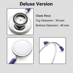Deluxe Dual Head Medical Stethoscope Doctor Cardiology Stethoscope Professional Doctor Stethoscope Medical Devices for Nurse Vet
