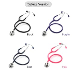 Deluxe Dual Head Medical Stethoscope Doctor Cardiology Stethoscope Professional Doctor Stethoscope Medical Devices for Nurse Vet