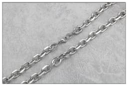 Fashion Stainless Steel Batch Angle Chain Coarse Batch Angle O Word Cross Chain Necklace Clavicle Chain Jewelry Gift Hot Sale