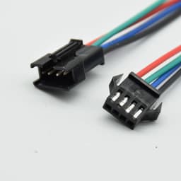 5pairs/10pcs 2pin 3pin 4pin JST LED Connectors 15cm Long Male and Female Connector for 3528 5050 WS2811 WS2812 LED Strip Tape