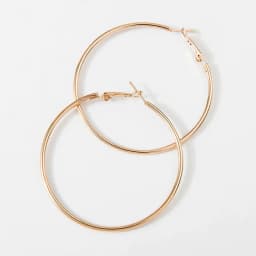 Fashion Large Hoop Earrings 40mm 60mm 80mm Big Smooth Circle Earrings Round Brincos Loop Earrings for Women Jewelry Party Gifts