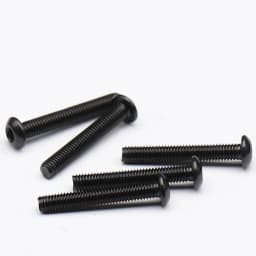 M3 M4 M5 5mm 6mm 8mm 10mm 12mm to 30mm Black 304 Stainless Steel SS DIN7380 Bolt Hex Hexagon Socket Pan Round Button Head Screw