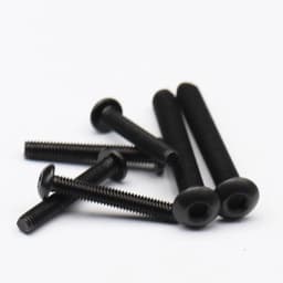 M3 M4 M5 5mm 6mm 8mm 10mm 12mm to 30mm Black 304 Stainless Steel SS DIN7380 Bolt Hex Hexagon Socket Pan Round Button Head Screw