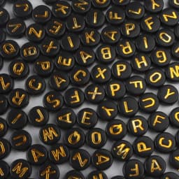 100/200/300/500pc Mixed English Round Square Letter Beads Heart Alphabet Beads Acrylic Beads for Jewelry Making DIY Accessories