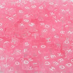100/200/300/500pc Mixed English Round Square Letter Beads Heart Alphabet Beads Acrylic Beads for Jewelry Making DIY Accessories