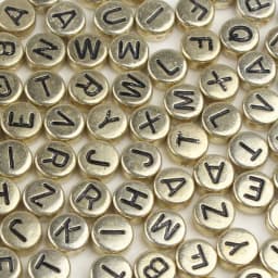 100/200/300/500pc Mixed English Round Square Letter Beads Heart Alphabet Beads Acrylic Beads for Jewelry Making DIY Accessories