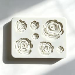 Rose Shape Cake Fondant Decorating Tools Silicone Mold For Cake Craft Silicone Soap Molds