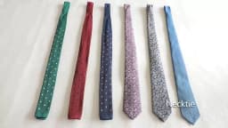 HUISHI Slim Fashion Knitted Ties for Men 5.5 cm Solid Black White Gray Blue Burgundy Knitted Tie