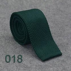 HUISHI Slim Fashion Knitted Ties for Men 5.5 cm Solid Black White Gray Blue Burgundy Knitted Tie