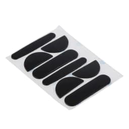 2 Sets 0.6mm Black Mouse Feet Mouse Skates Mouse Stickers Pad for Logitech MX Master 3 Mouse
