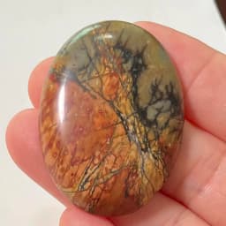 CAB Cabochon Stone 30x40MM Natural Green Malachite Pink Crystal Blue Onyx Bead for DIY Jewelry 1Pcs