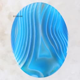 CAB Cabochon Stone 30x40MM Natural Green Malachite Pink Crystal Blue Onyx Bead for DIY Jewelry 1Pcs