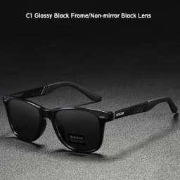 KDEAM Photochromic and Polarized Sunglasses Men Navigational Aluminum Magnesium Frame Men's Glasses UV400 Night Vision Goggles