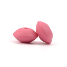 LOFCA 20pcs Silicone Lentil Beads 12mm BPA Free DIY For Silicone Jewelry Bracelet Necklace Accessories For Making Bracelets
