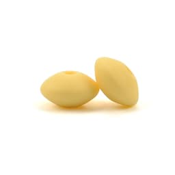 LOFCA 20pcs Silicone Lentil Beads 12mm BPA Free DIY For Silicone Jewelry Bracelet Necklace Accessories For Making Bracelets