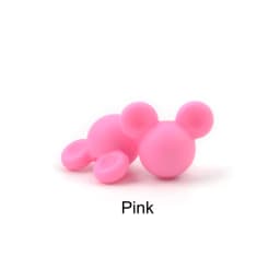 LOFCA Silicone Beads Mouse Beads 20pcs/lot Food Grade Silicone Beads Colorful Chew Necklace Bracelet Bangle Jewelry Making