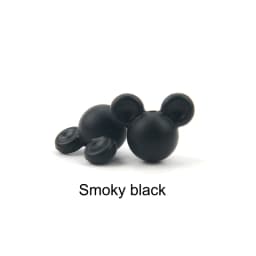 LOFCA Silicone Beads Mouse Beads 20pcs/lot Food Grade Silicone Beads Colorful Chew Necklace Bracelet Bangle Jewelry Making
