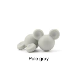 LOFCA Silicone Beads Mouse Beads 20pcs/lot Food Grade Silicone Beads Colorful Chew Necklace Bracelet Bangle Jewelry Making