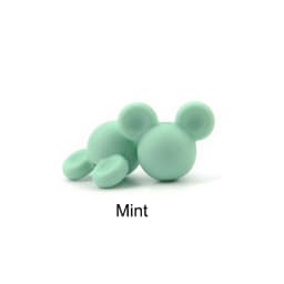 LOFCA Silicone Beads Mouse Beads 20pcs/lot Food Grade Silicone Beads Colorful Chew Necklace Bracelet Bangle Jewelry Making