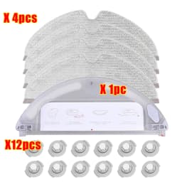 For XiaoMi Roborock S5 S50 S51 S55 S6 S60 S6 Pure Vacuum Cleaner Spare Parts HEPA Filter Mop Cloth Side / Main Brush Accessories