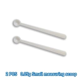 2 PCS Measuring Spoon White Drug Pesticide Safety Precise Selection 1 Spoon Is 1 g Powder Other Type 0.1g 0.25g 0.5g