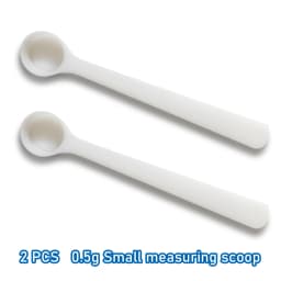 2 PCS Measuring Spoon White Drug Pesticide Safety Precise Selection 1 Spoon Is 1 g Powder Other Type 0.1g 0.25g 0.5g