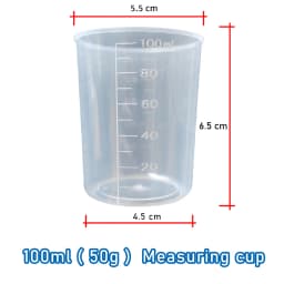 2 PCS Measuring Spoon White Drug Pesticide Safety Precise Selection 1 Spoon Is 1 g Powder Other Type 0.1g 0.25g 0.5g