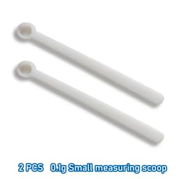 2 PCS Measuring Spoon White Drug Pesticide Safety Precise Selection 1 Spoon Is 1 g Powder Other Type 0.1g 0.25g 0.5g