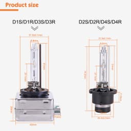 MGTV LIGHT 2 PCS 12V 35W HID Bulb CBI HID Xenon Headlight D1S D2S D3S D4S D1R D2R D3R D4R Xenon Lamp Light 4300K 6000K 8000K