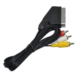 High Quality 1.8m RGB 3RCA To Scart Audio Video Cable for NES for FC