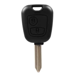 KEYYOU 2 Button Remote Key Flip Fob Car Key Case for Citroen C1 C2 C3 Saxo /Xsara /Picasso /Berlingo Uncut Blade Car Key Shell