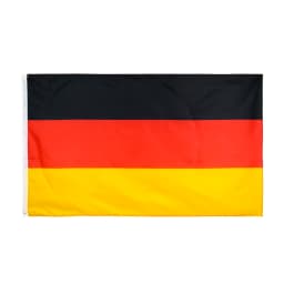 Germany Flag, Black, Red, Yellow De Deu, German Deutschland Flag, 3x5 4x6 5x8 Huge 10x15Fts