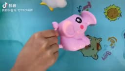 Baby Bath Toys Lovely Plastic Elephant Shape Water Spray for Baby Shower Swimming Toys Kids Gift Storage Mesh Bag Baby Kids Toy